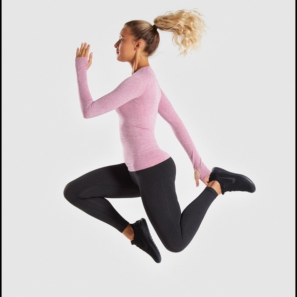 Gymshark Vital Seamless long-sleeves Top - Picture 4 of 5